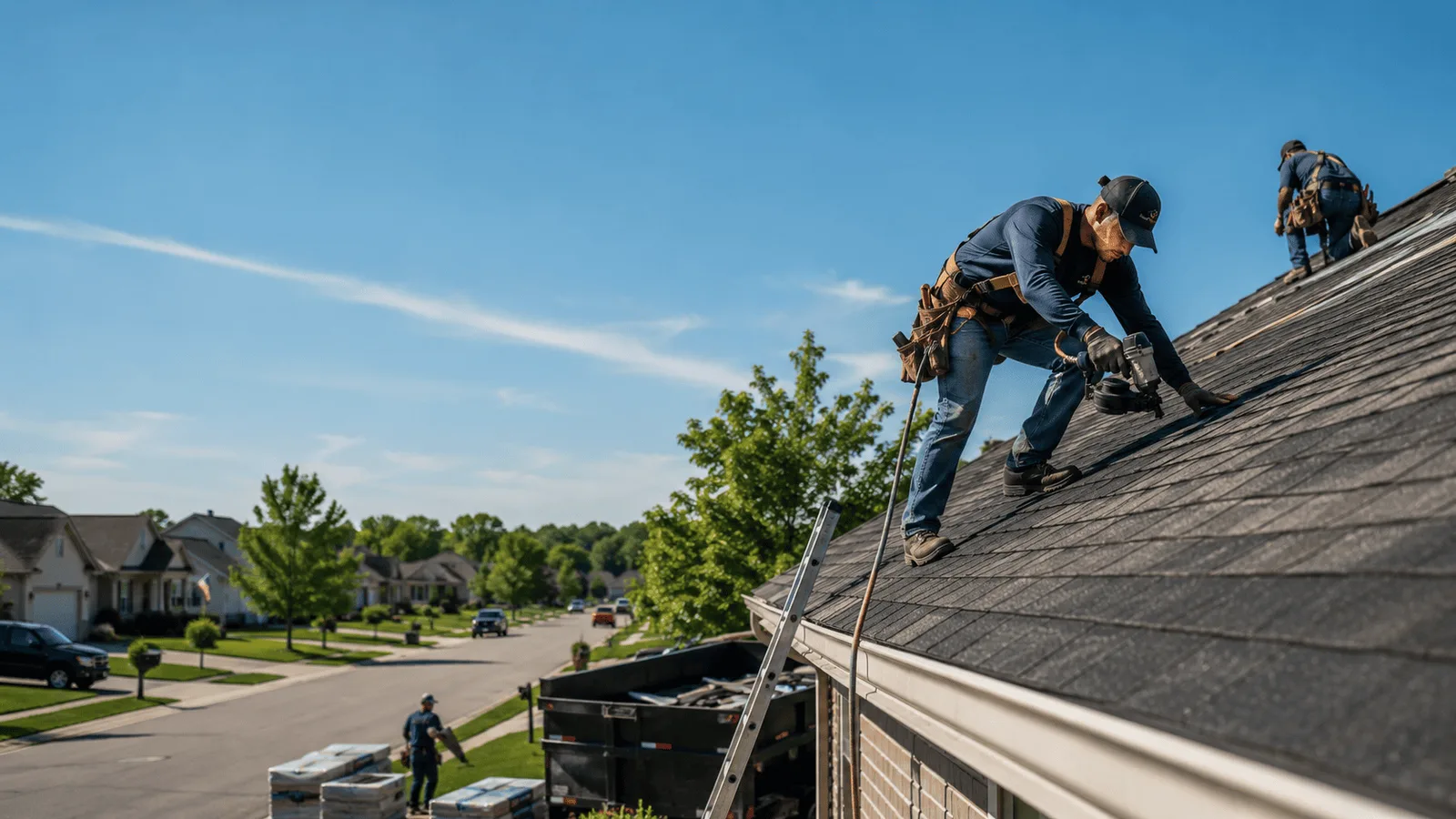 Roof Inspection in Harmony, RI